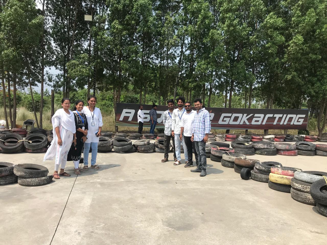 Team @  Asquare Gokarting